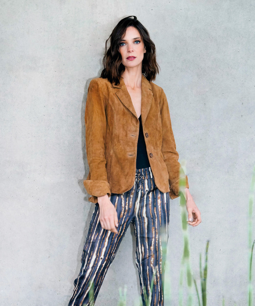BLAZER GAMUZA AUGUSTA