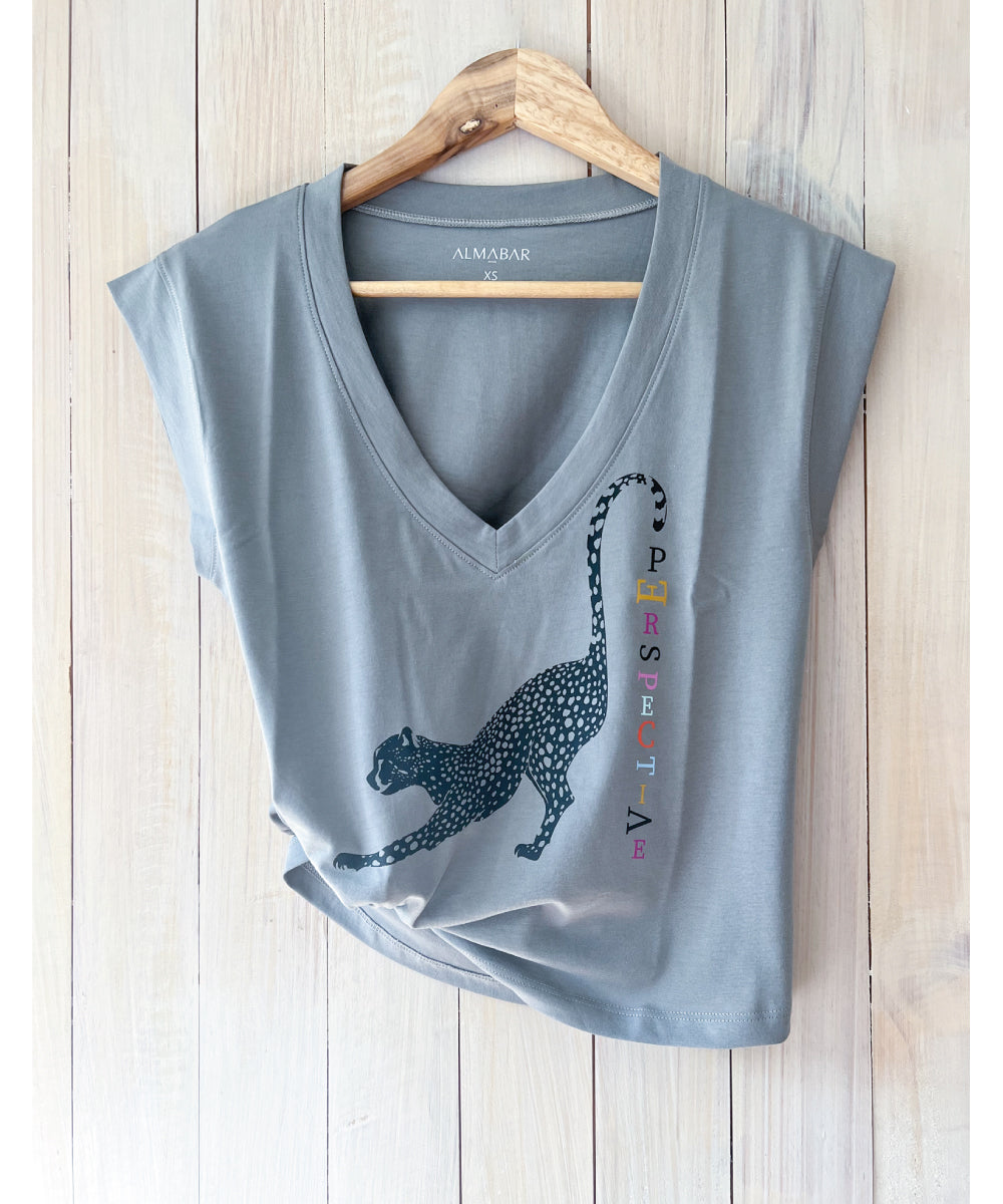 POLERA SIMPLICITY GRIS PIMA