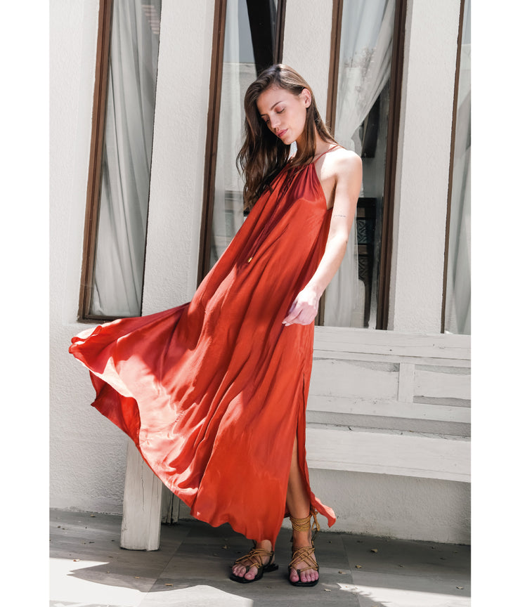 VESTIDO ALEGRIA LADRILLO