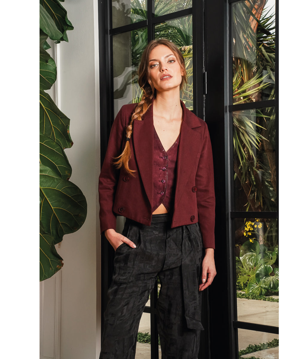 JOGGER ELSA CUPRO NEGRO