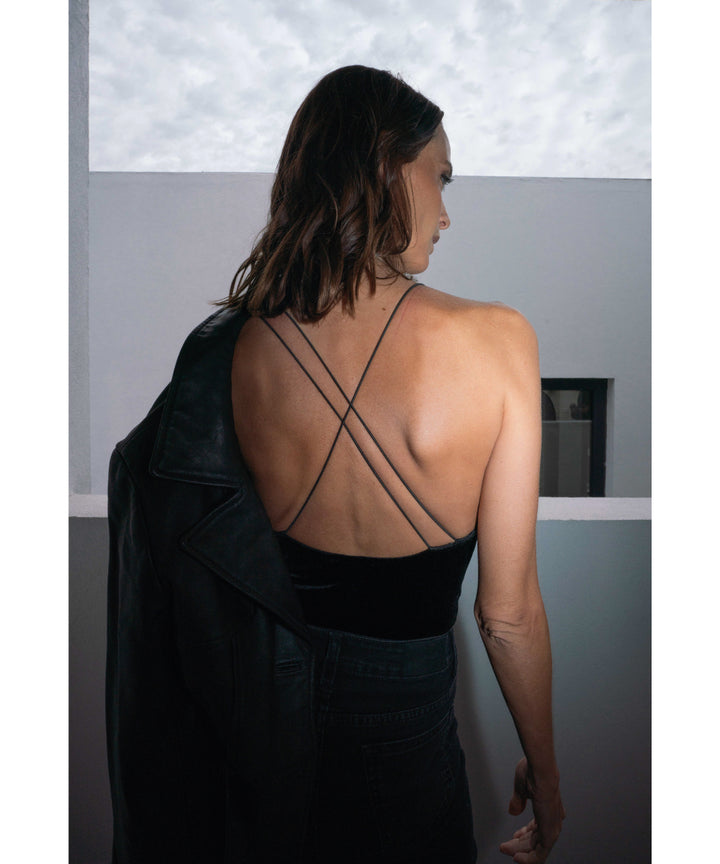BODY DELFINA TERCIOPELO