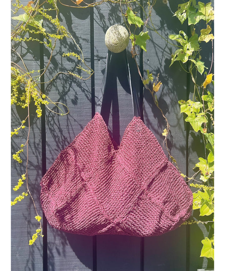 BOLSO ROMBOS CURVO MORA