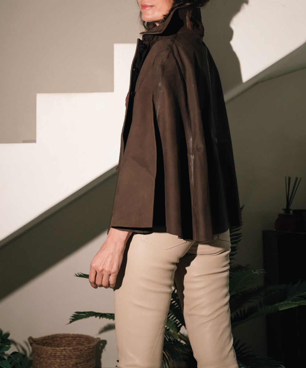 CAPA GAMUZA CHOCOLATE