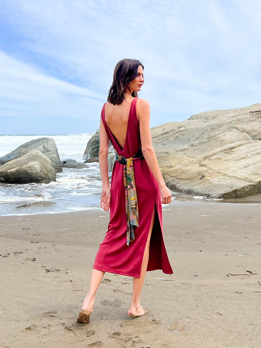 VESTIDO PIA VINO