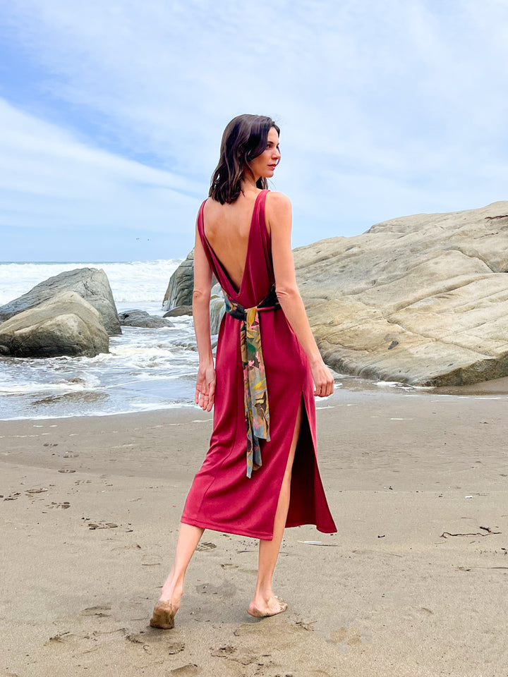 VESTIDO PIA VINO