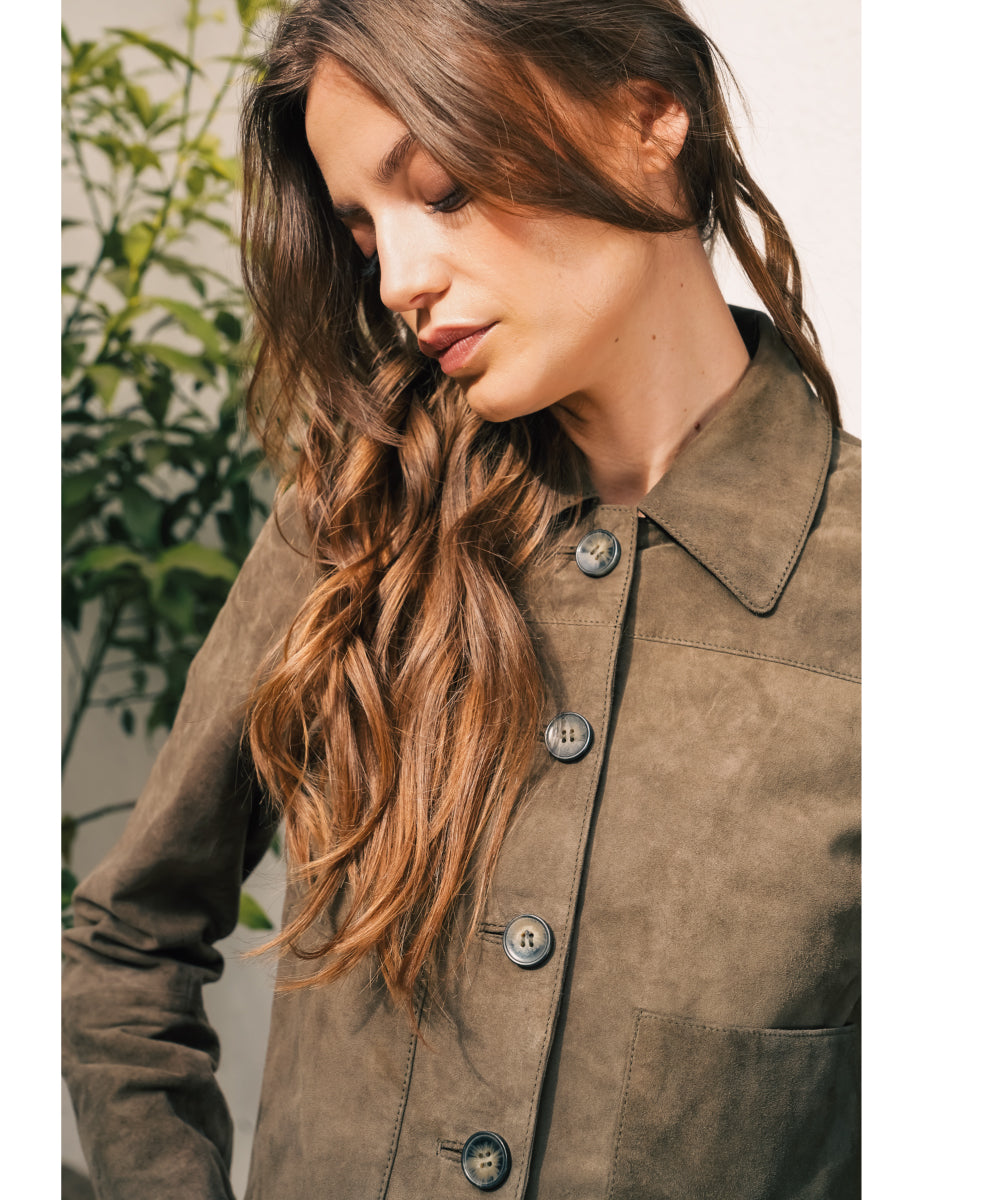 CHAQUETA JONES KAKHY GAMUZA