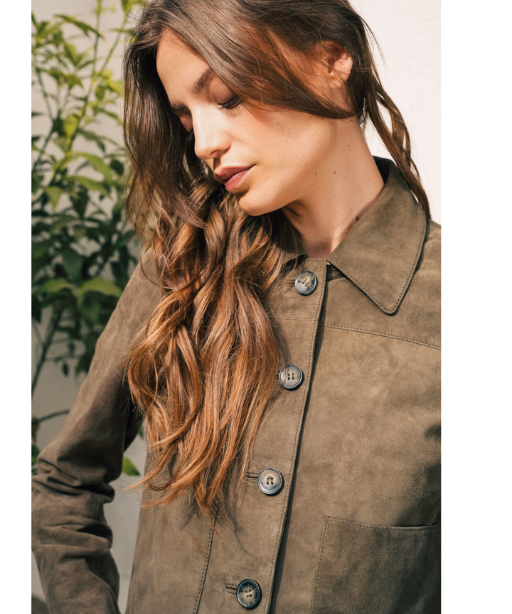 CHAQUETA JONES KAKHY GAMUZA