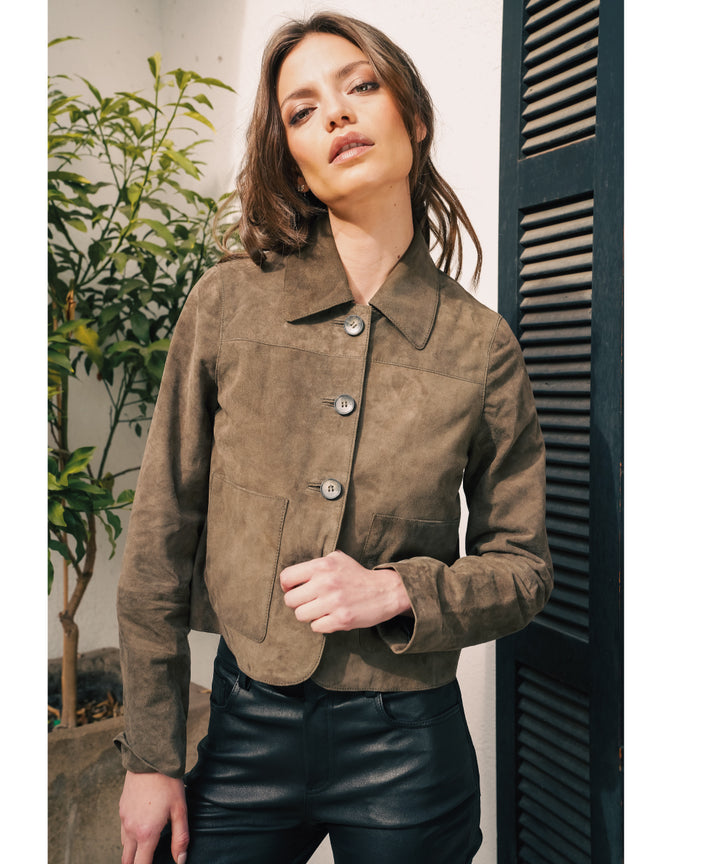 CHAQUETA JONES KAKHY GAMUZA