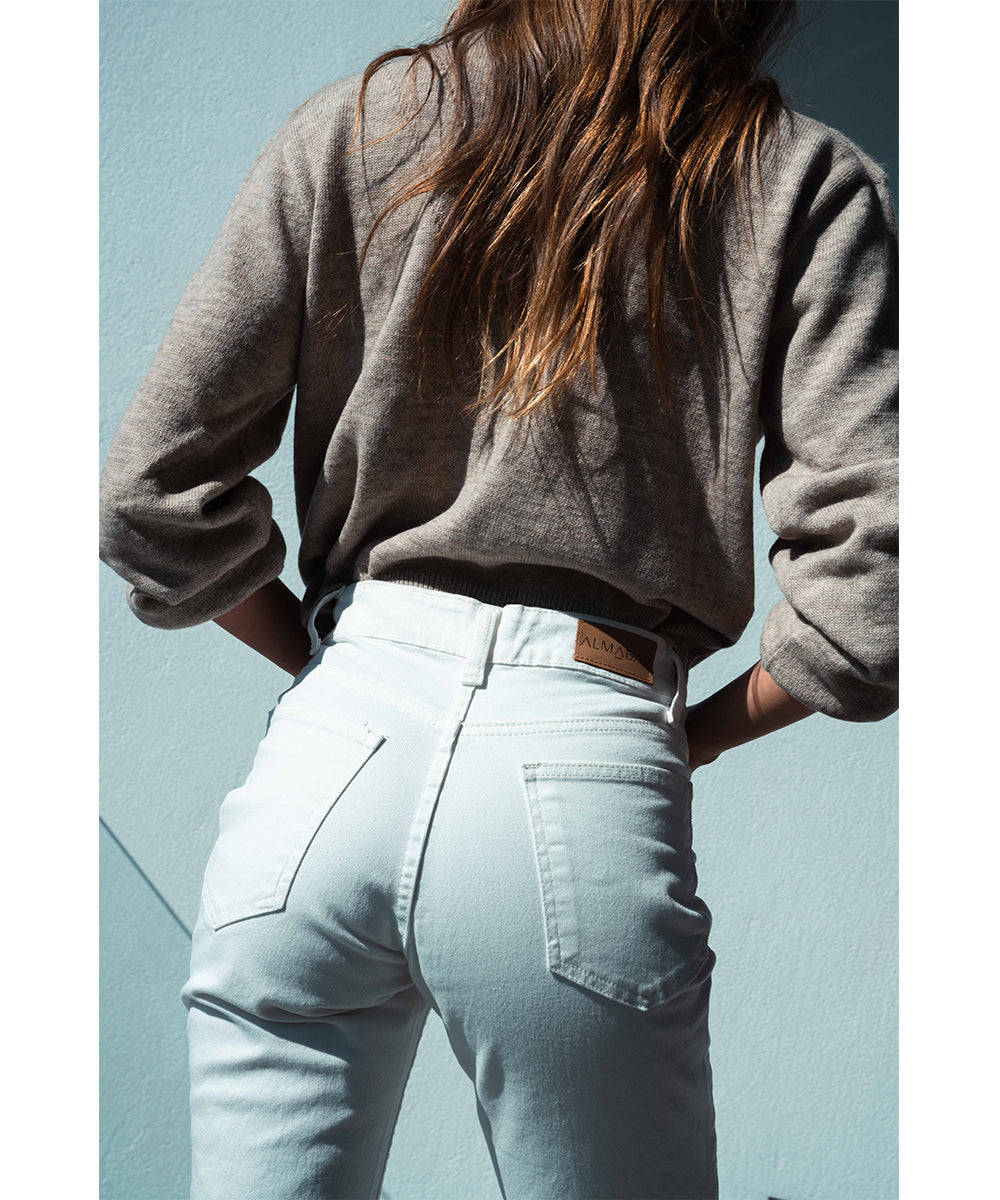 JEANS KING WHITE