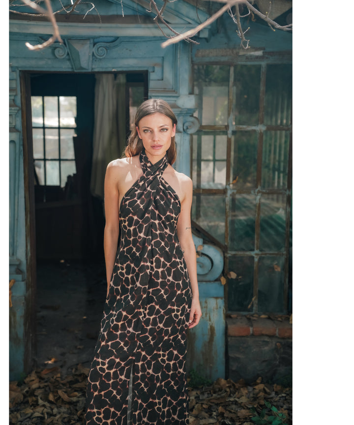 VESTIDO MELISA JIRAFA