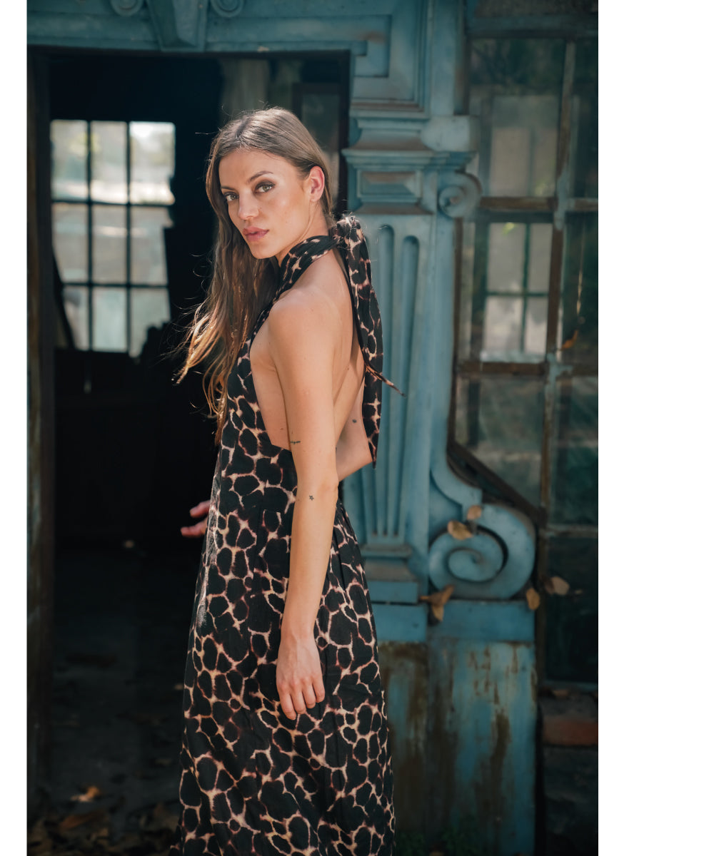 VESTIDO MELISA JIRAFA