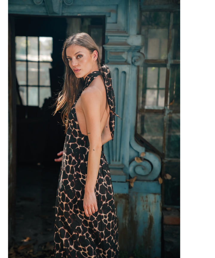 VESTIDO MELISA JIRAFA