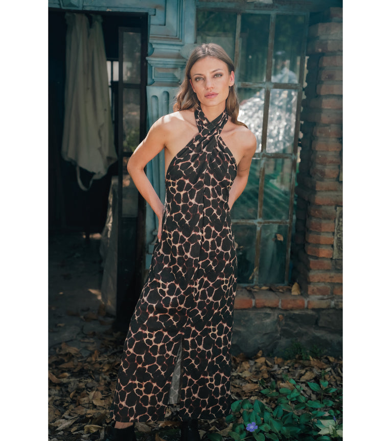 VESTIDO MELISA JIRAFA