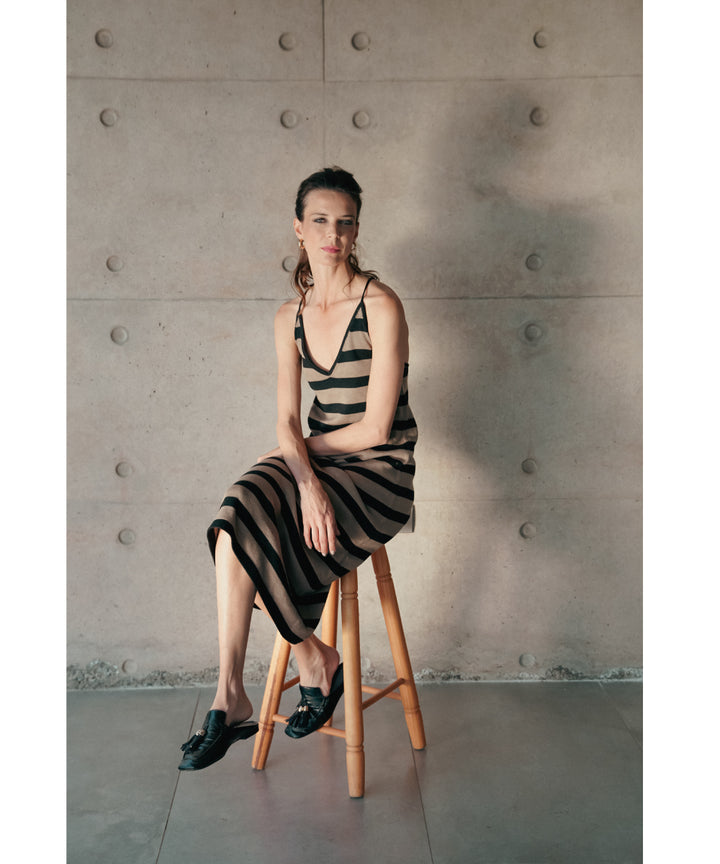 VESTIDO NALCA RAYAS