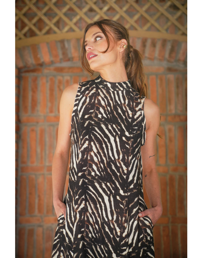 VESTIDO VIGO ZEBRA