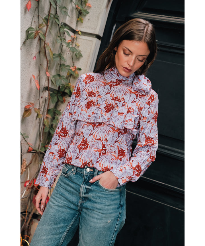 BLUSA AMY PRINT CELESTE