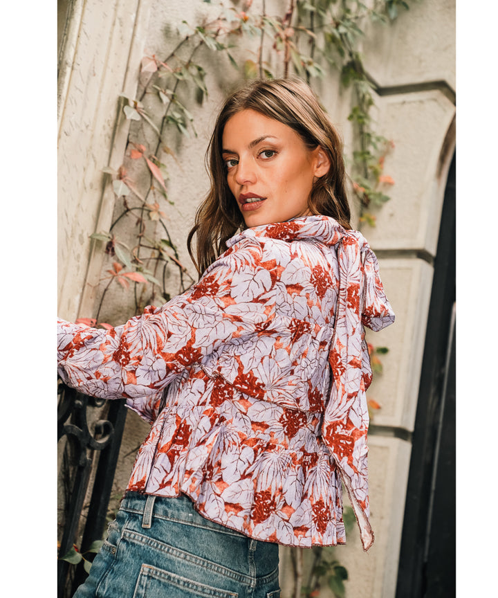 BLUSA AMY PRINT CELESTE