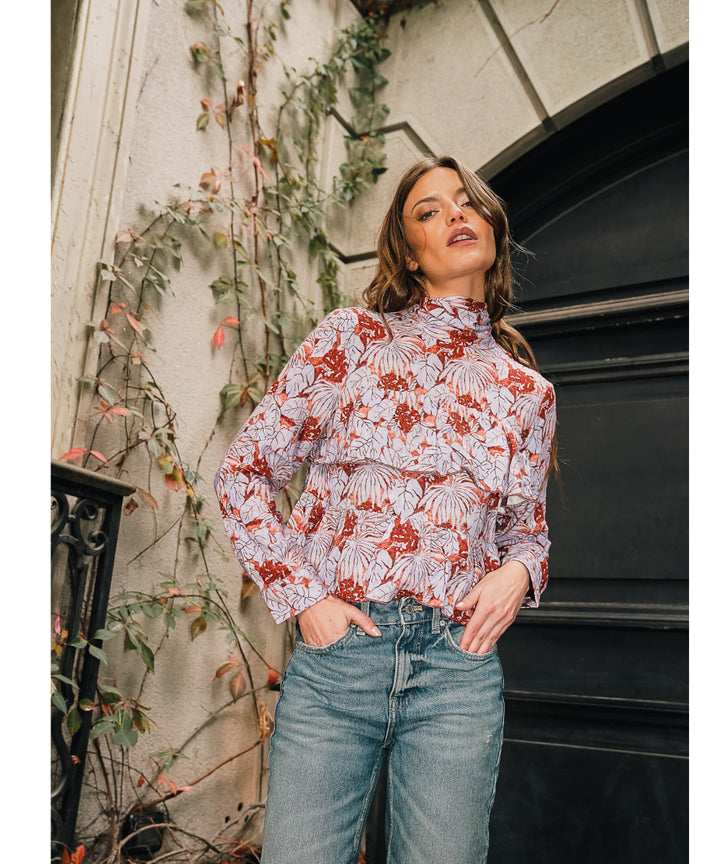 BLUSA AMY PRINT CELESTE