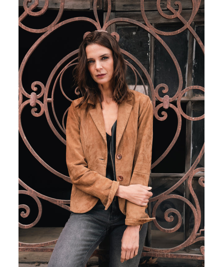 BLAZER GAMUZA AUGUSTA
