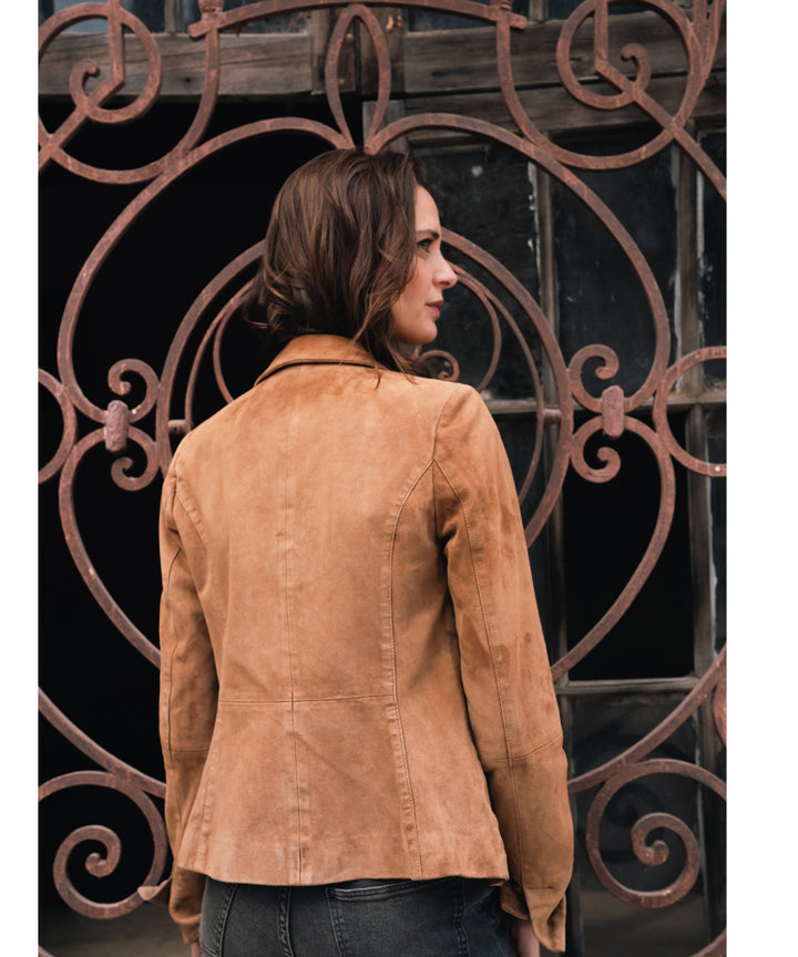 BLAZER GAMUZA AUGUSTA