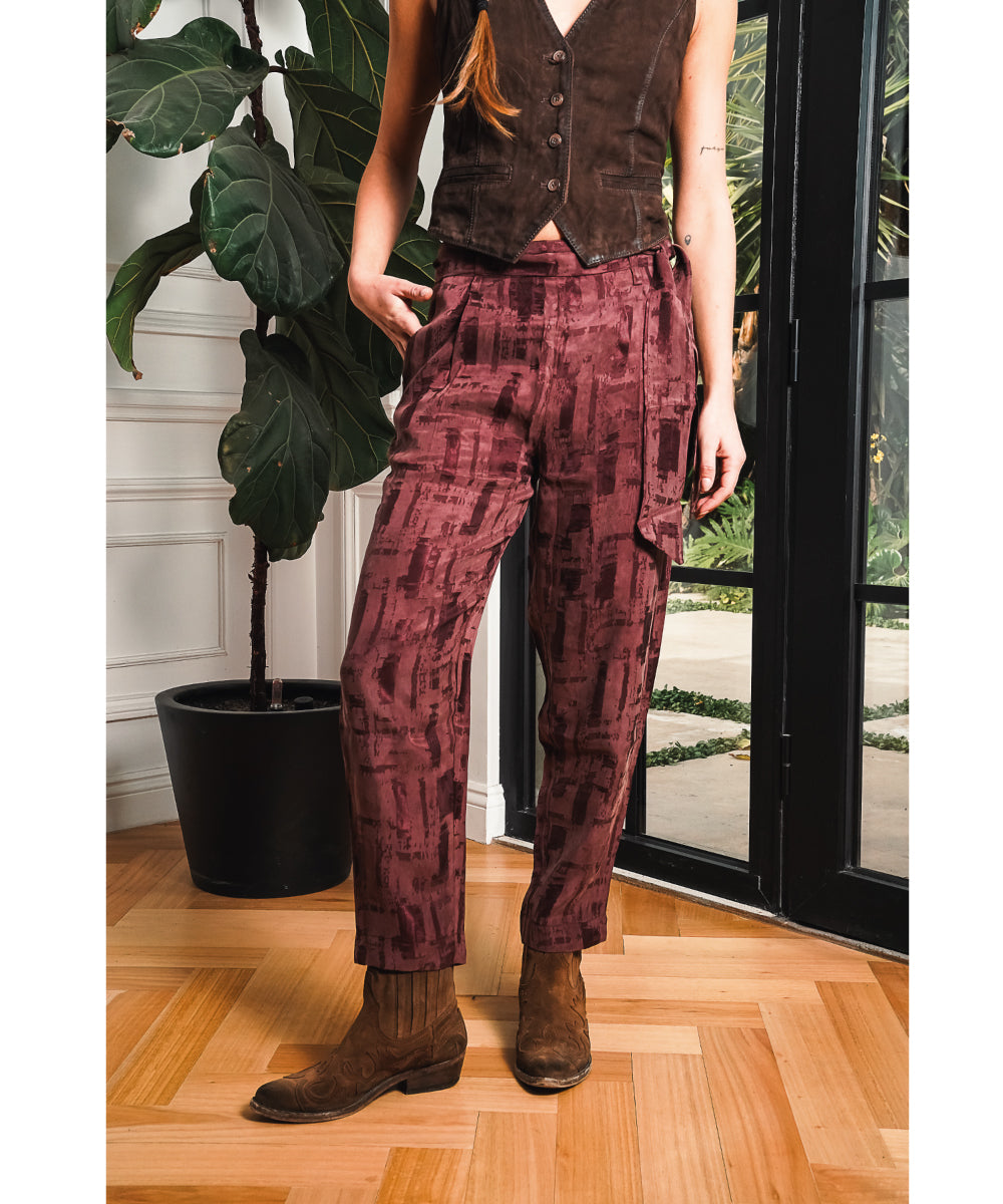 JOGGER ELSA COPRO MALVA