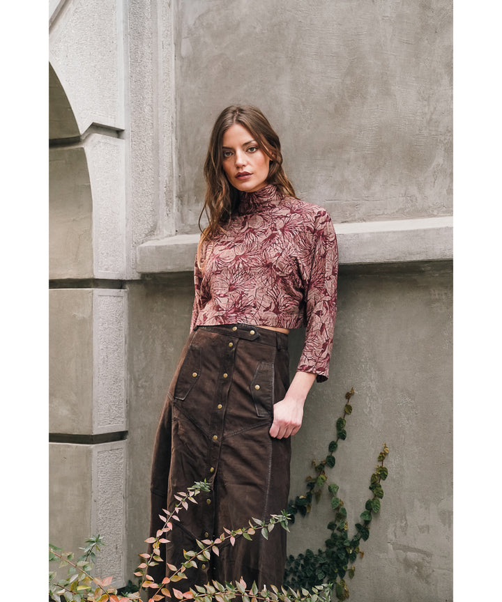BLUSA GALA PRINT TIERRA