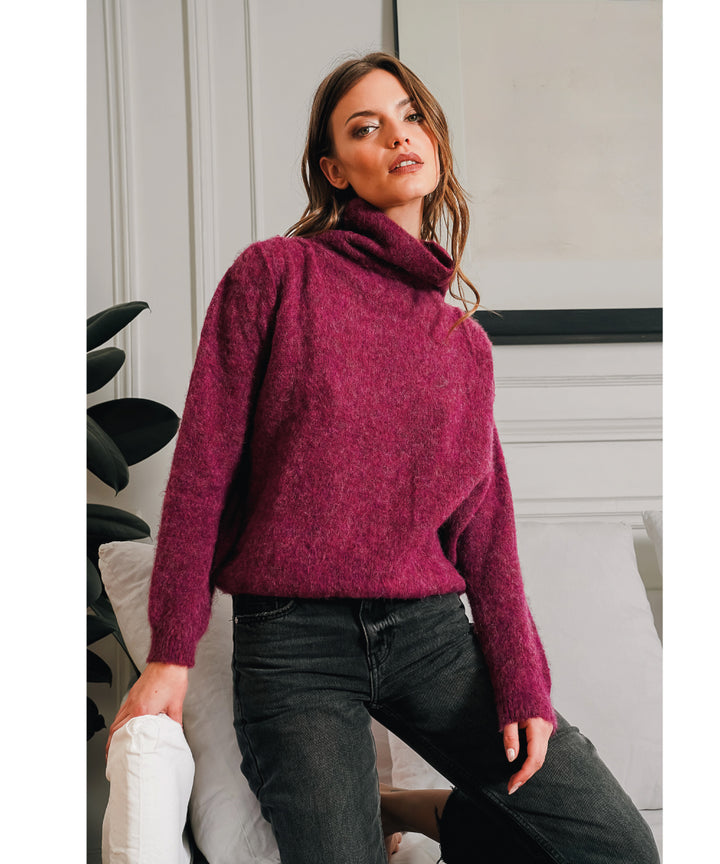 TEJIDO MAR MAGENTA ALPACA