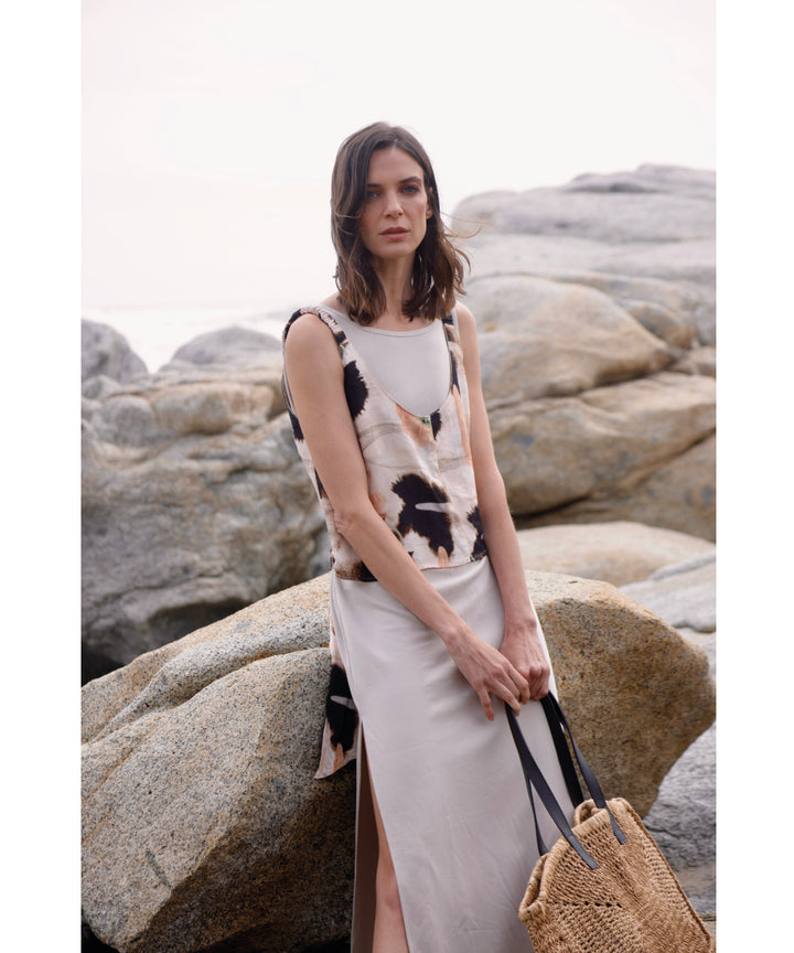 VESTIDO PIA CRUDO