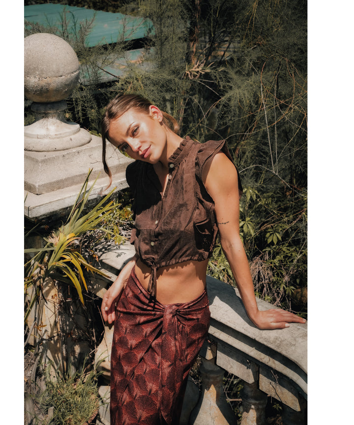 BLUSA TOTA CHOCOLATE