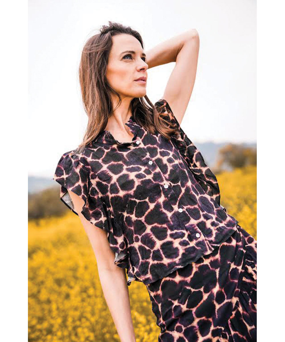 Blusa agata jirafa