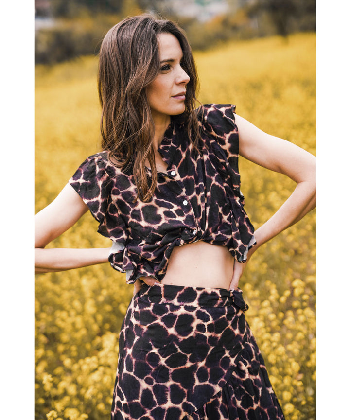 Blusa agata jirafa