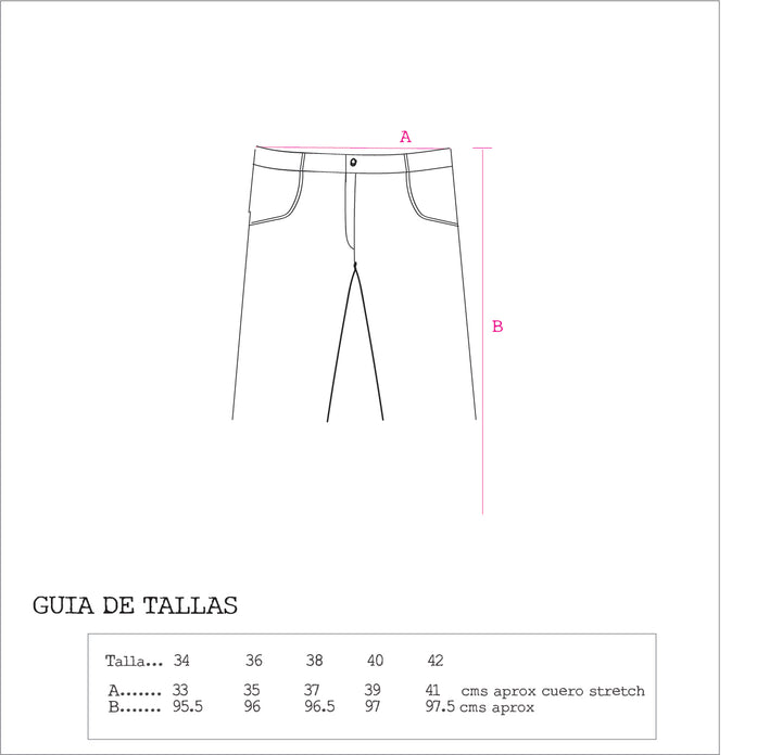 Pantalon Cuero Barcelona