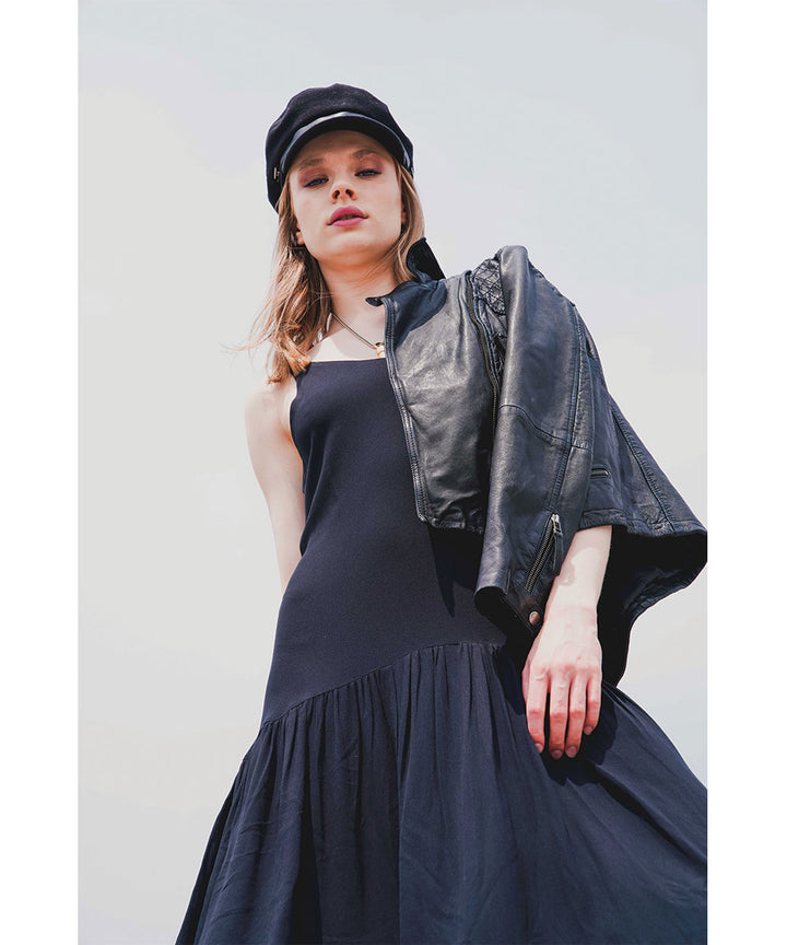VESTIDO MANGO NEGRO
