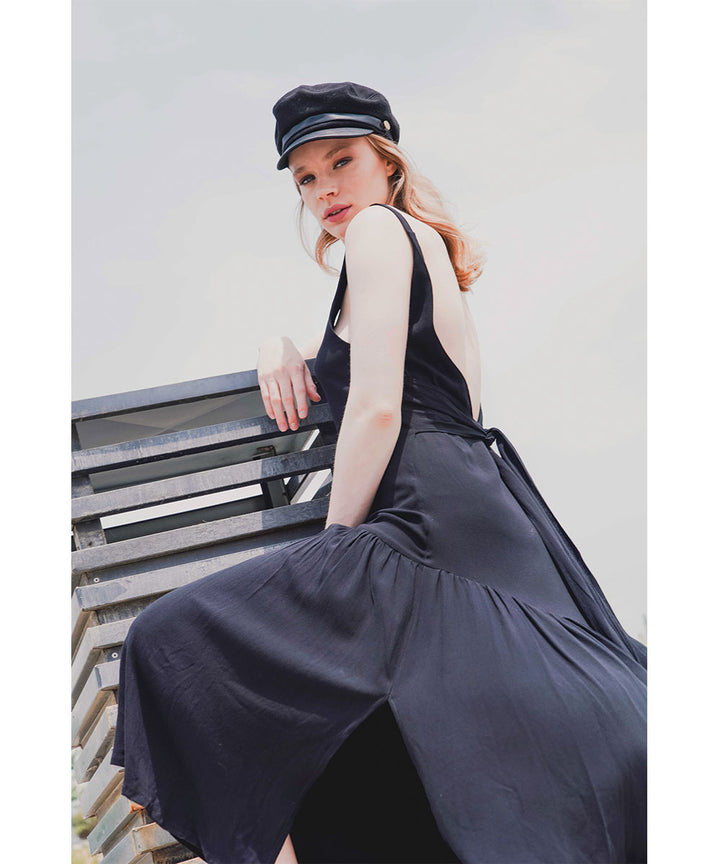 VESTIDO MANGO NEGRO